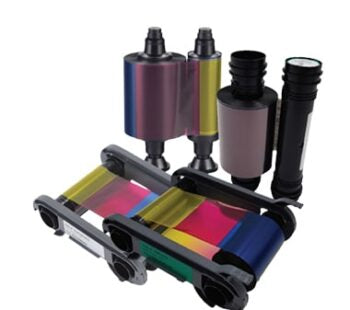 Evolis ribbon, 1/2 YMCKO