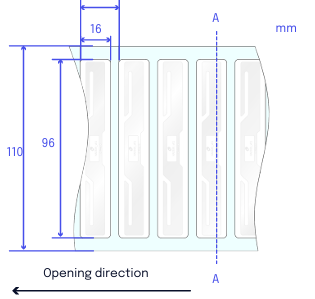 Beontag Paper Reel Label M730
