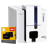Evolis Edikio Flex - Guest Solution, single sided, 12 dots/mm (300 dpi), USB, Ethernet, kit (USB)