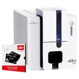 Evolis Edikio Flex, single sided, 12 dots/mm (300 dpi), USB, Ethernet, kit (USB)