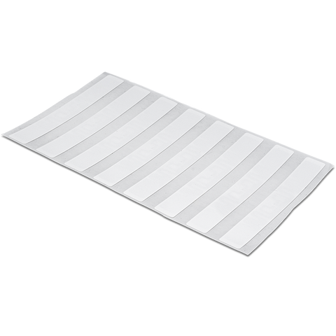 IQ LABEL WHITE PET RECT 97/12 MM UHF UCODE 9