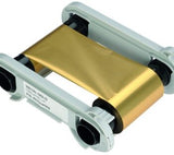 Evolis ribbon, metallic gold