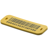 SLIMFLEX UHF M781 YELLOW SLOT 1D BARCODE