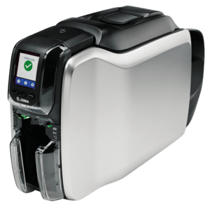 Zebra ZC300 Bundle, single sided, 12 dots/mm (300 dpi), USB, Ethernet, display, CardStudio