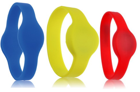 Overstock Wristband with Mifare 1k NXP chip, diam 74mm
