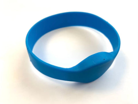 Overstock Wristband with Mifare 1k NXP chip, diam 65mm dark blue and 62mm Black