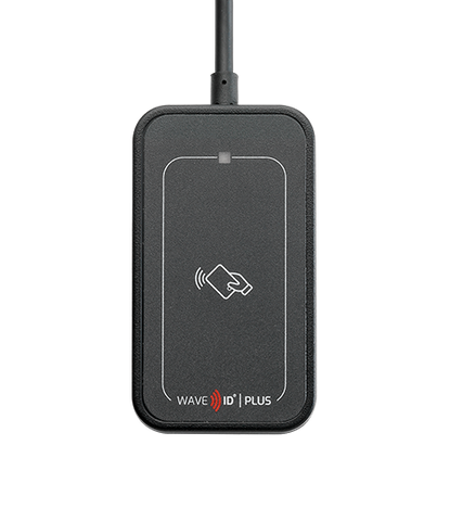 RDR-80032BKU WAVE ID Plus Mini Black w/iCLASS SE & Seos SDK USB Reader